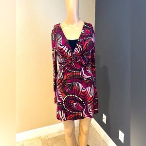 Women’s Dresses, Never Worn, BISOU BISOU Multi Colored XS dress